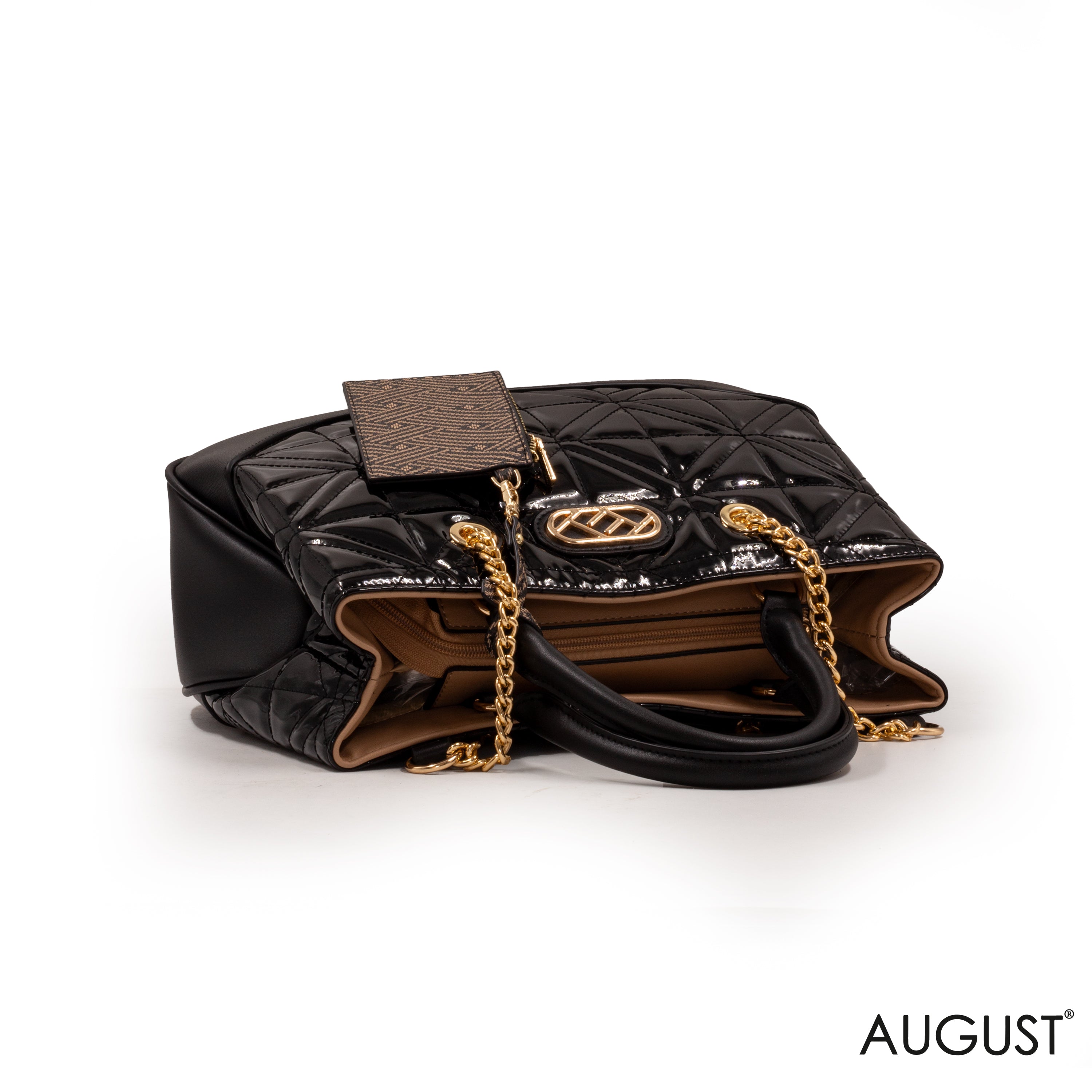 LEATHER SHOULDER BAG - LARG