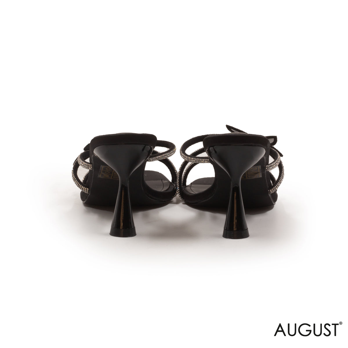 LEATHER STRAPPY SABO WITH BUTTERFLY