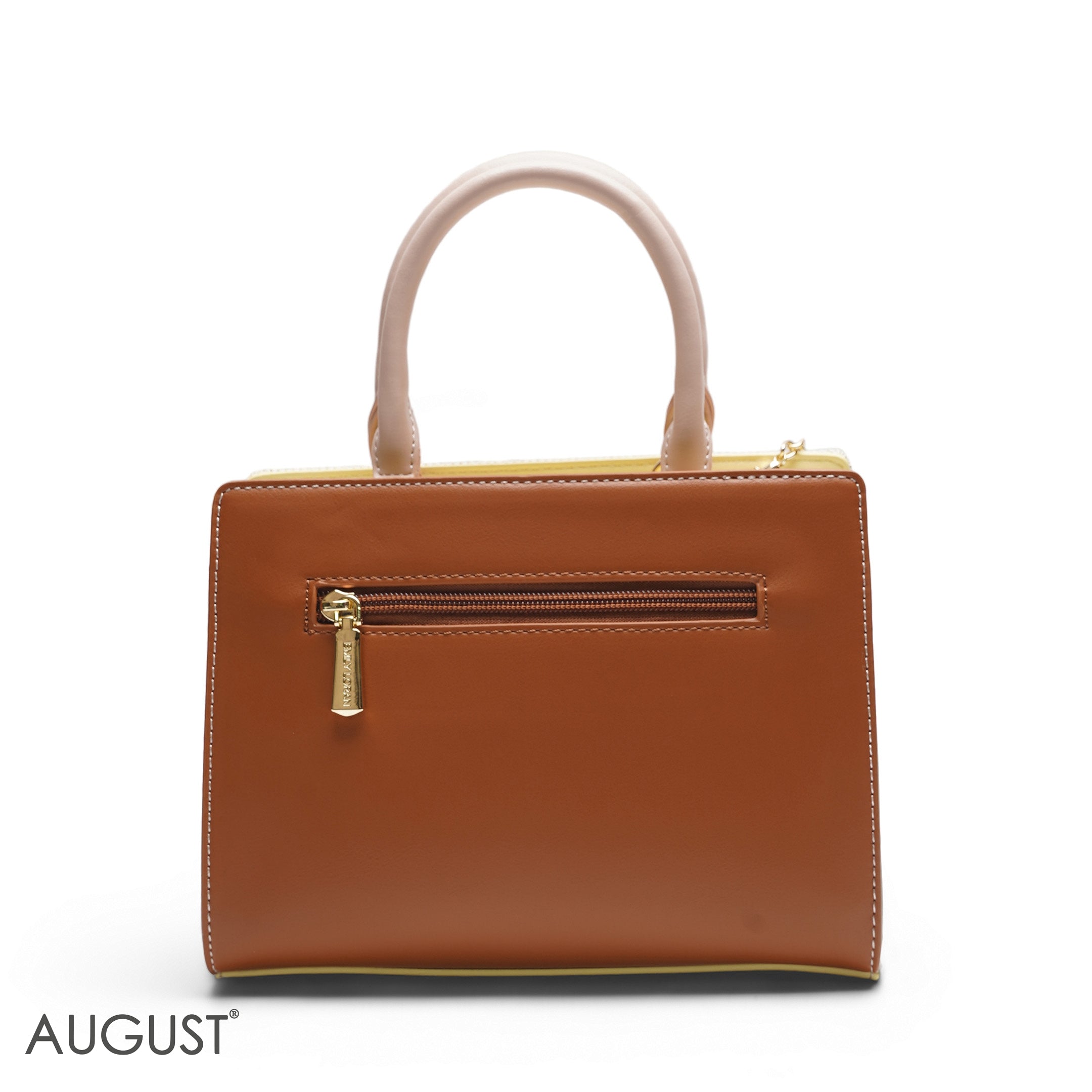 EMILY MULTI-COLOUR BAG WITH FLORAL POUCH - MED