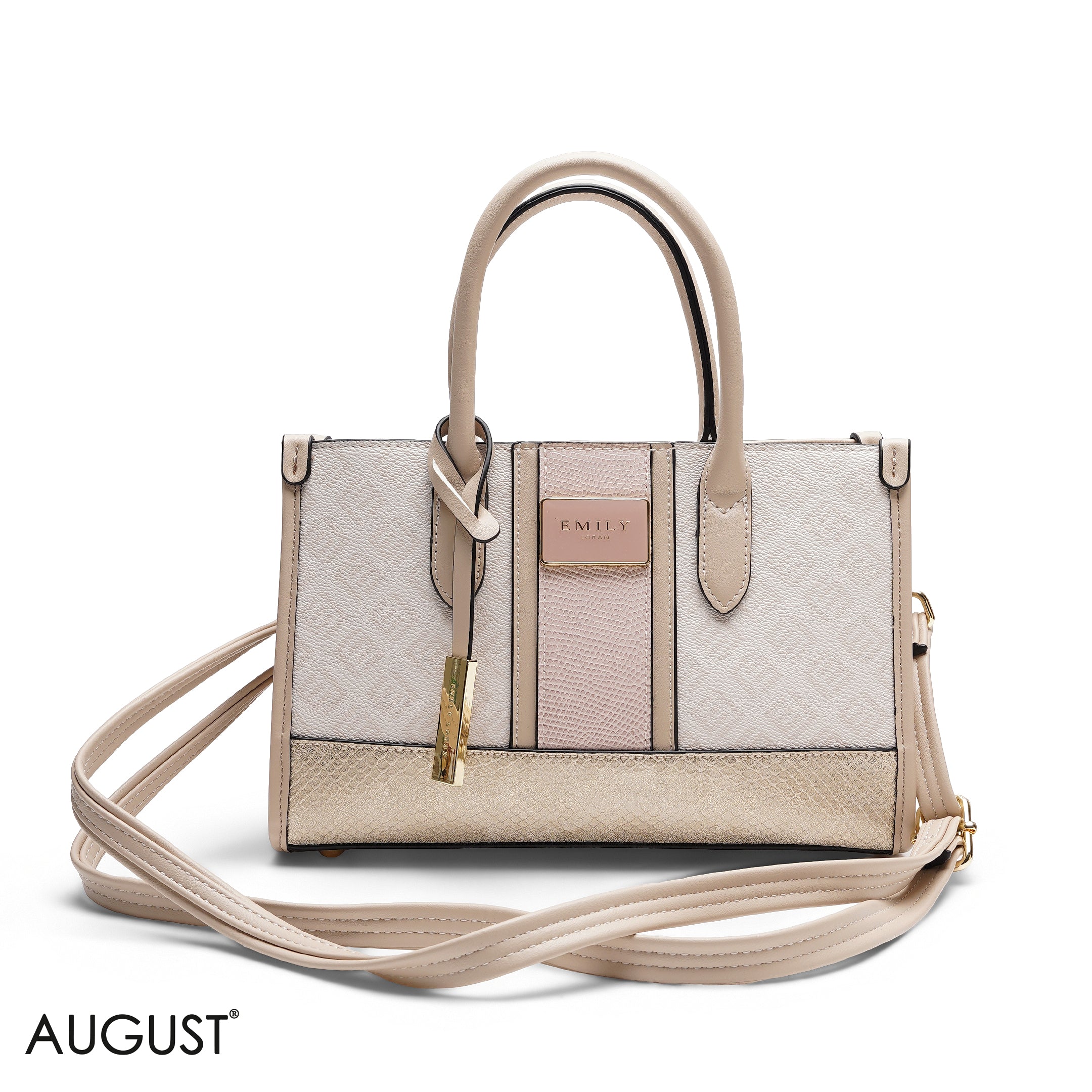 STRUCTURED TEXTURED PANEL
TOP HANDLE BAG - SMALL