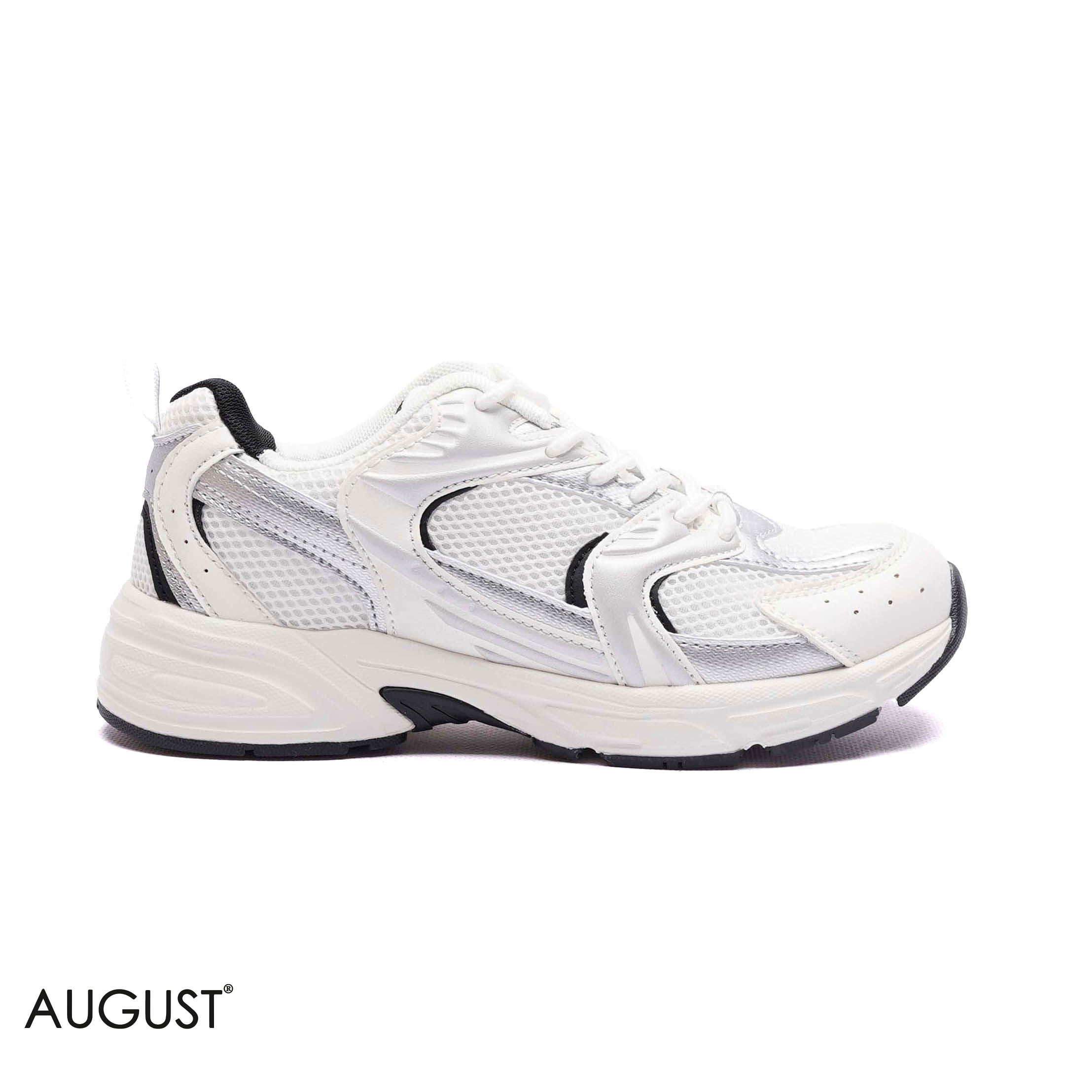 PANELLED MESH RUNNING SNEAKERS
