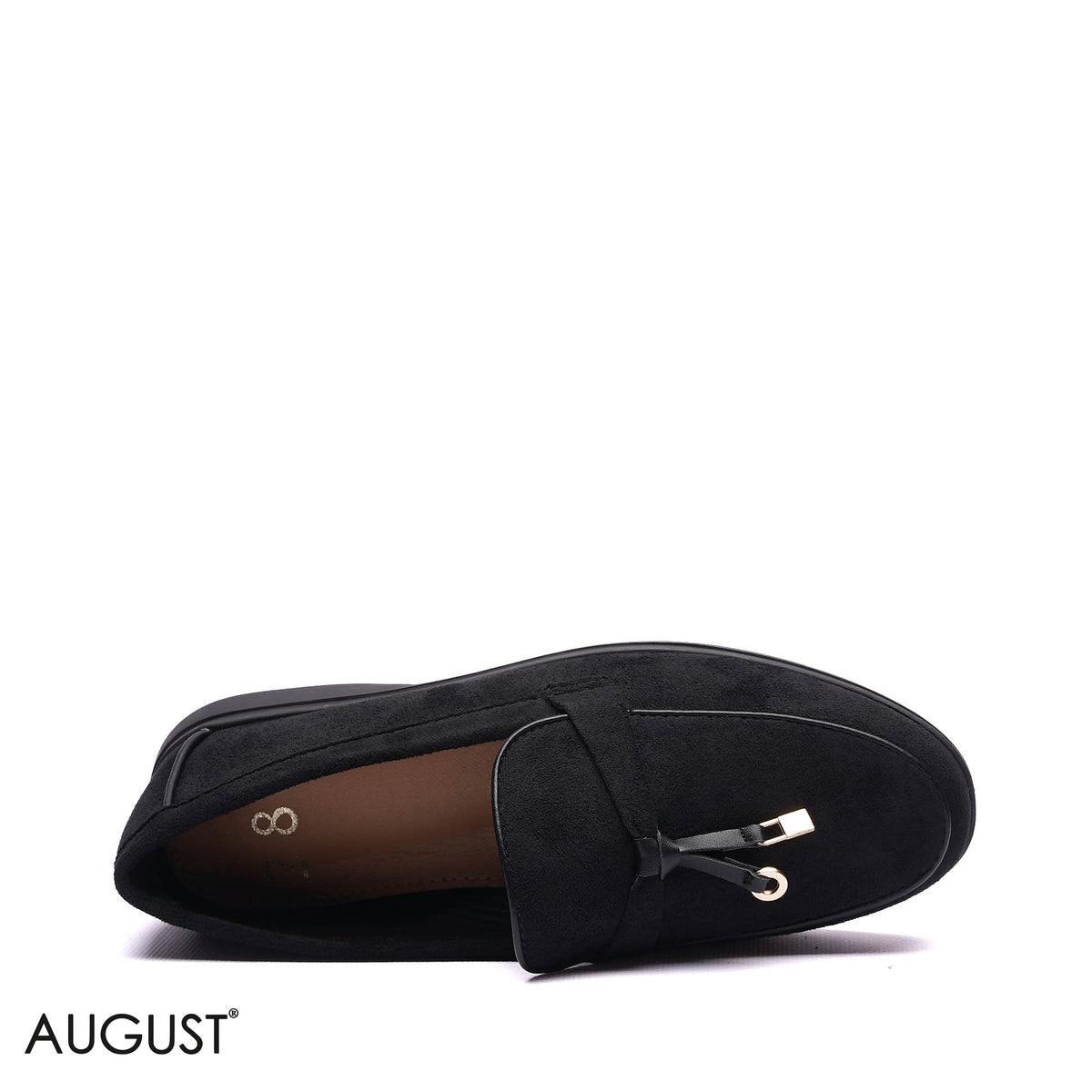 TASSELED SUEDE LOAFERS