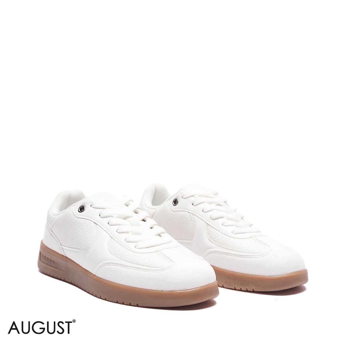 MONOCHROME PANELS LOW-TOP SNEAKERS