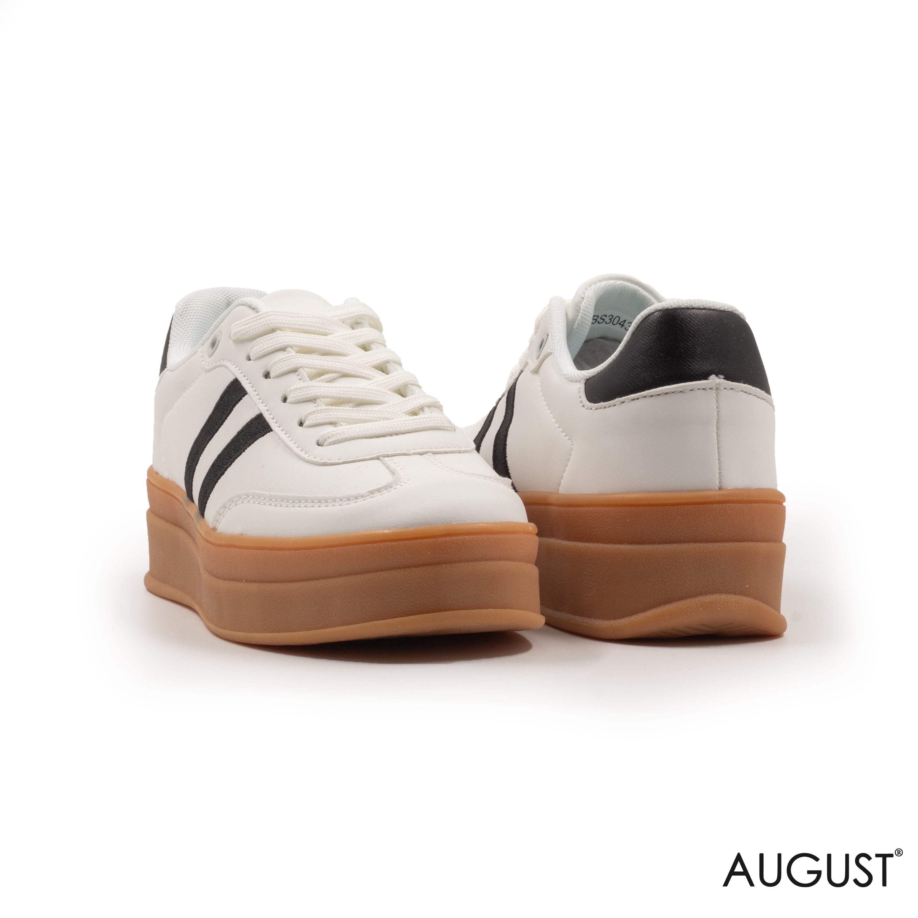 MODREN SUEDE SPORTY STRIPE, PLATFORM SNEAKERS