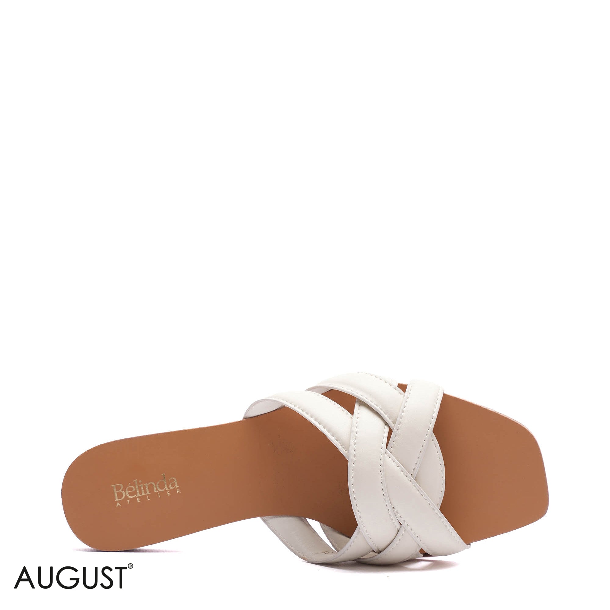 INTERWOVEN STRAP CASUAL FLAT SLIDERS