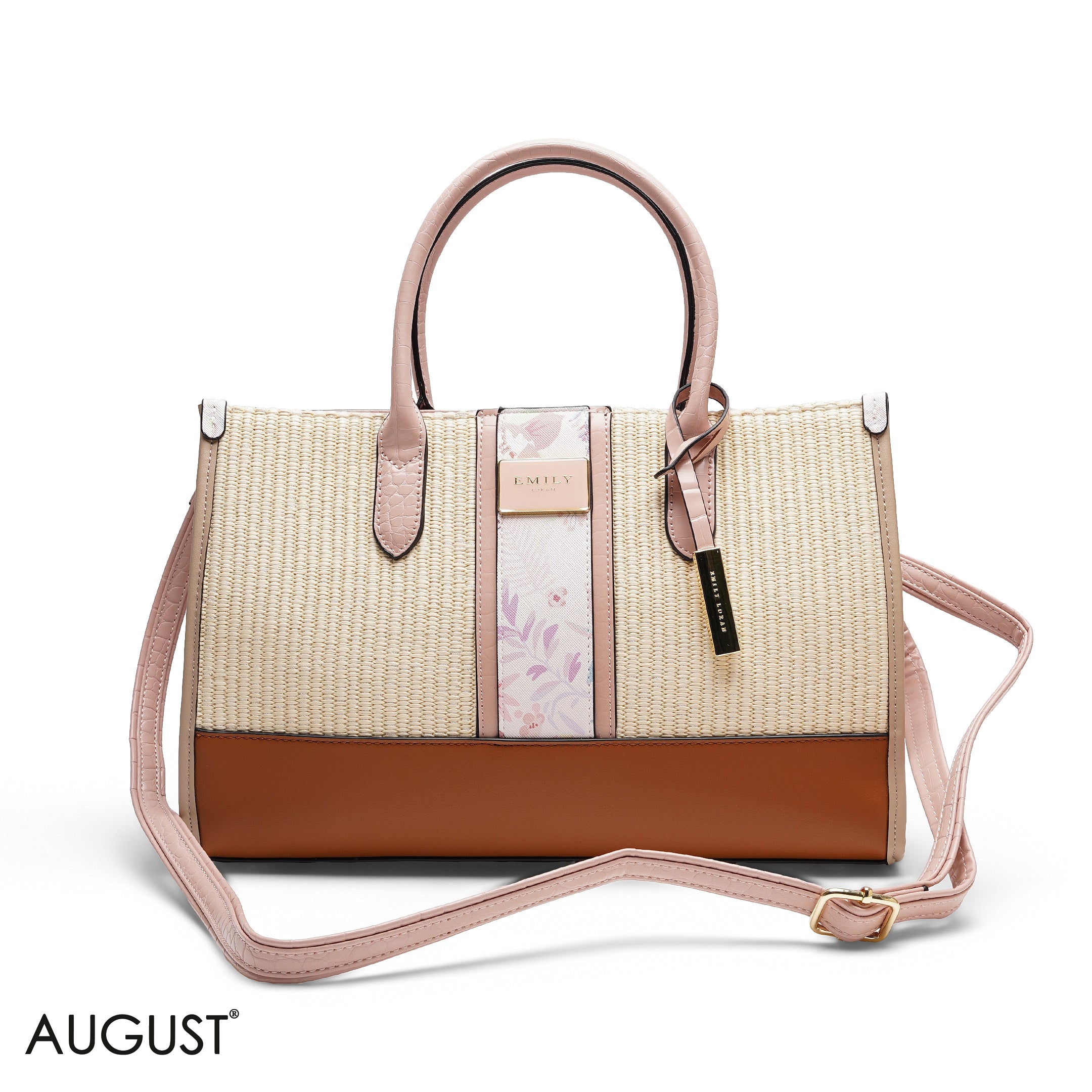 STRUCTURED TEXTURED PANEL
TOP HANDLE BAG