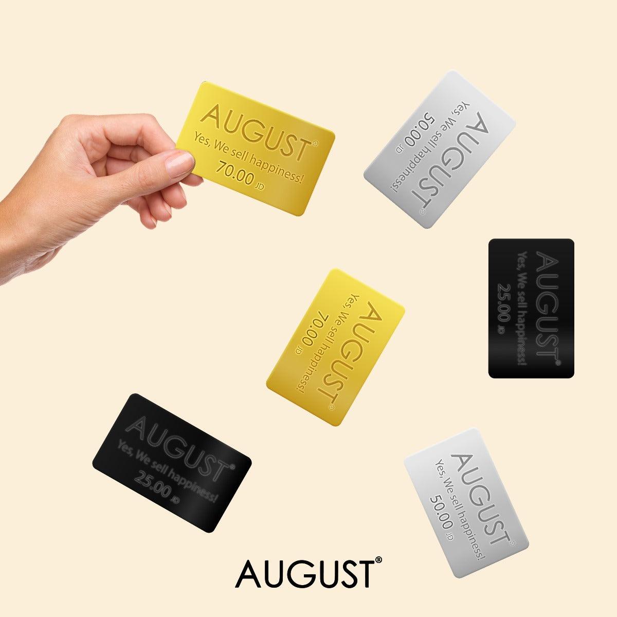 prepaid debit card loaded with 50.00 JOD . - augustshoes