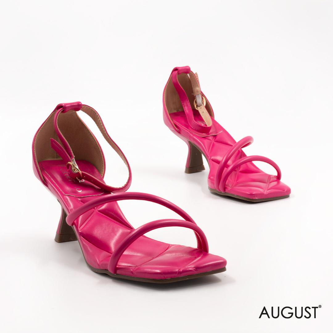 Kitten strappy leather sandals - augustshoes
